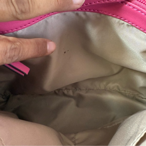 Trina Turk Fuchsia Quilted Satchel Purse - Picture 10 of 16